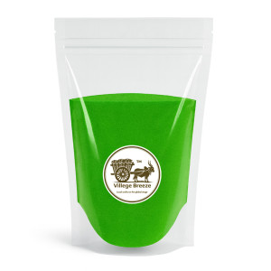 Bright Neon Green Rangoli Powder 400 g